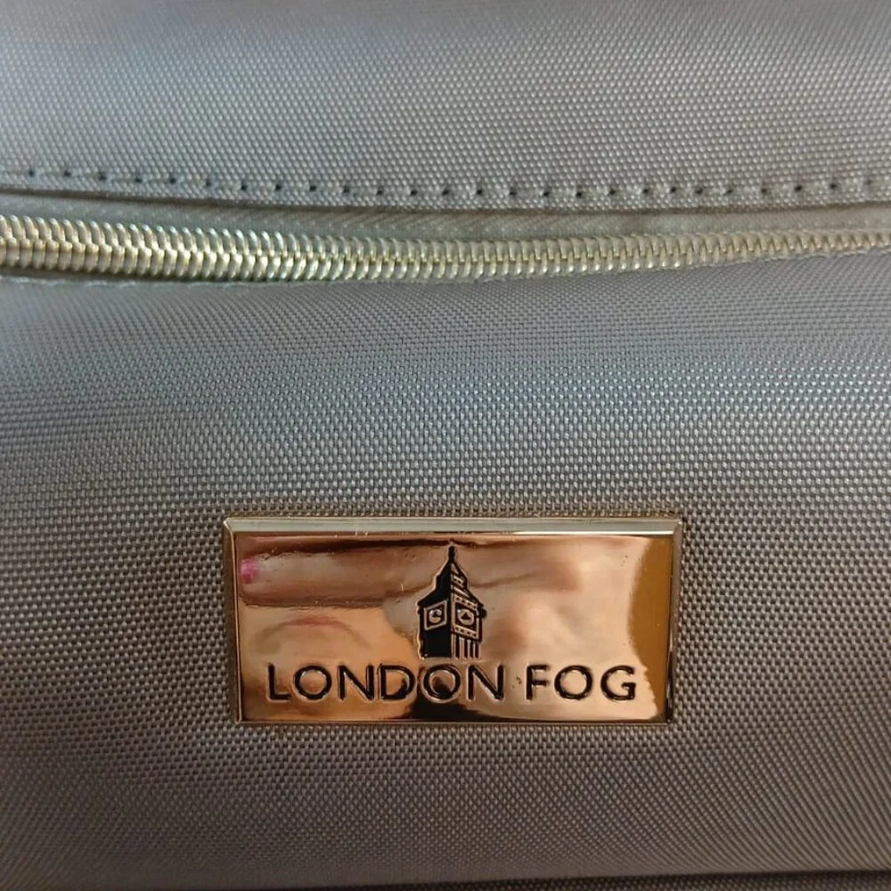 London Fog Under Seat Carryon HARTFORD II Grey Cream 15